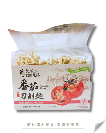 H101 - 台灣 自然足跡 蕃茄刀削麵 400g