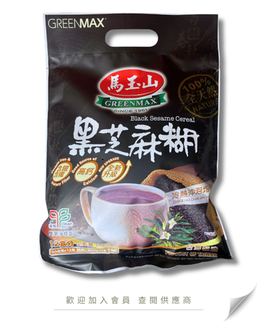 H101 - 台灣 馬玉山 黑芝麻糊 30g x 12/包