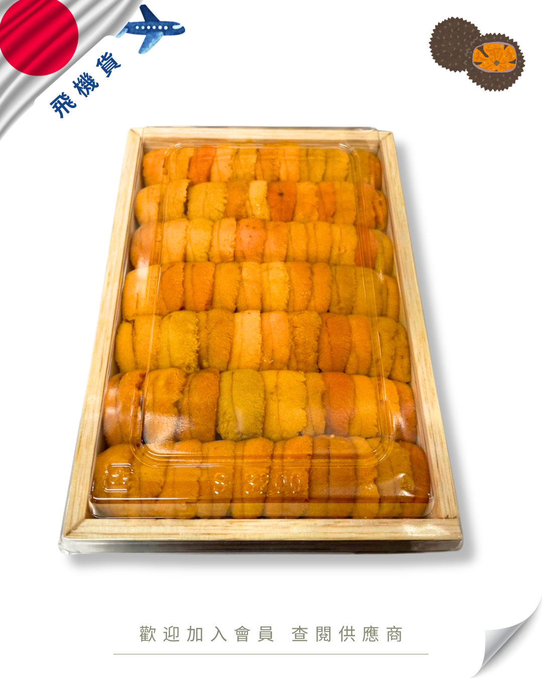 E101 - 日本 富山水產 馬糞海膽 250g