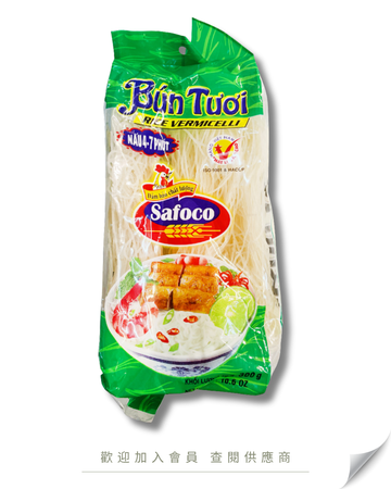 O102 - Vietnam SAFOCO Fresh Rice Vermicelli 300g