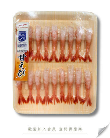 E101 - 日本 無頭甜蝦 (尾付) 18入